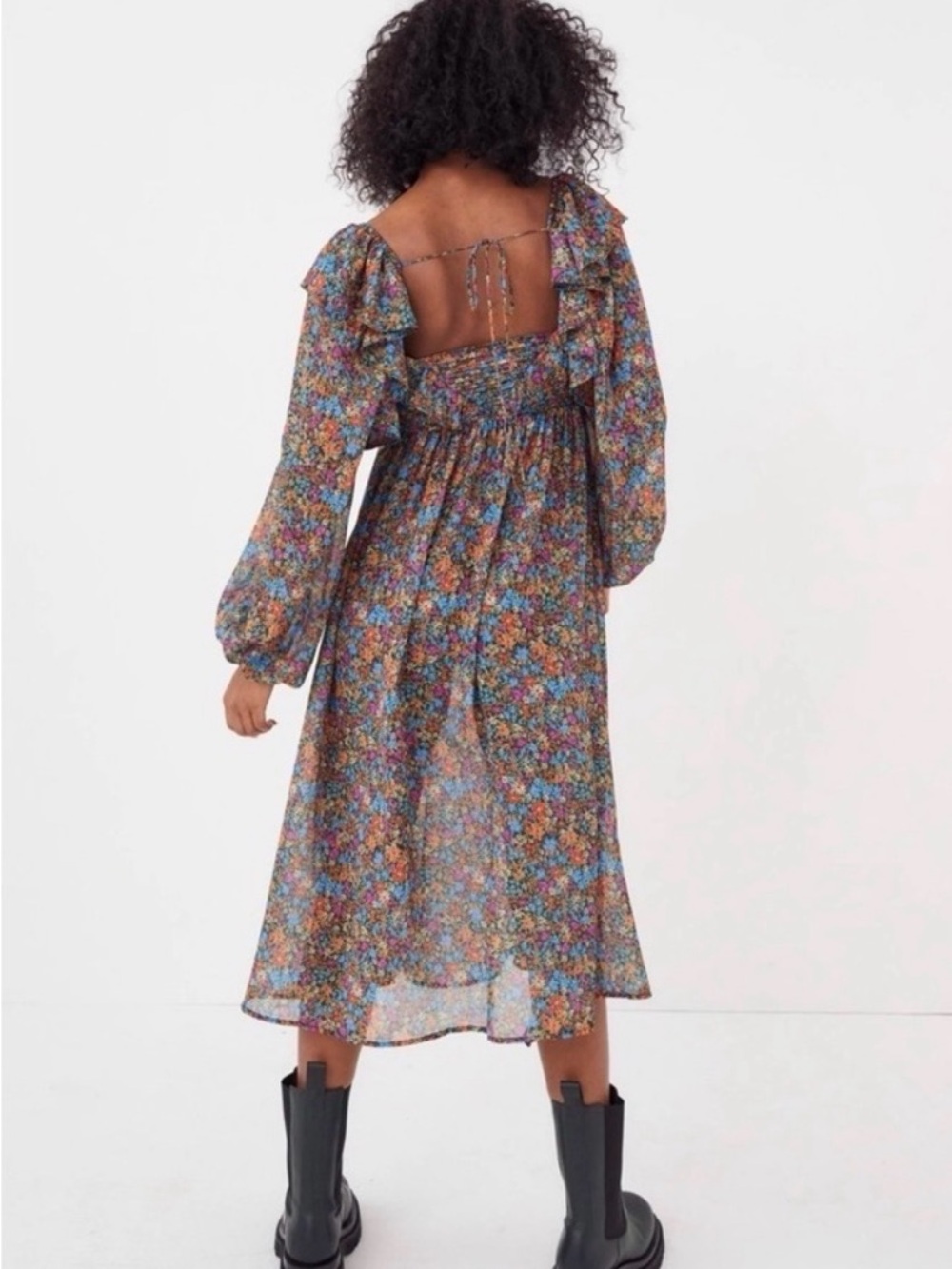 For Love & Lemons Brittany Floral Print Long Sleeve Midi Dress
For Love & Lemons - Picture 2 of 15